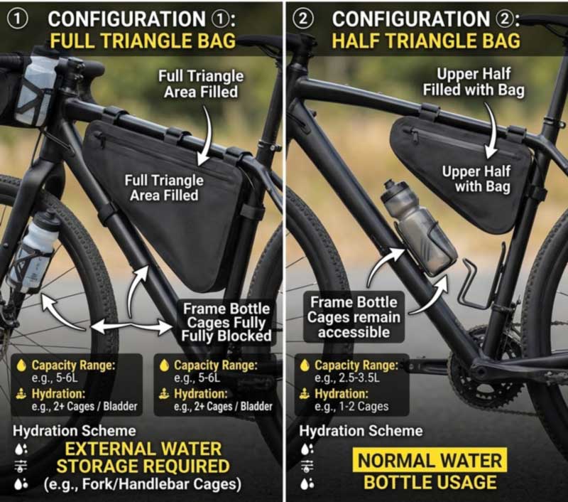 ผู้ผลิตกระเป๋าใส่เฟรมจักรยานสำหรับแบรนด์ Bikepacking