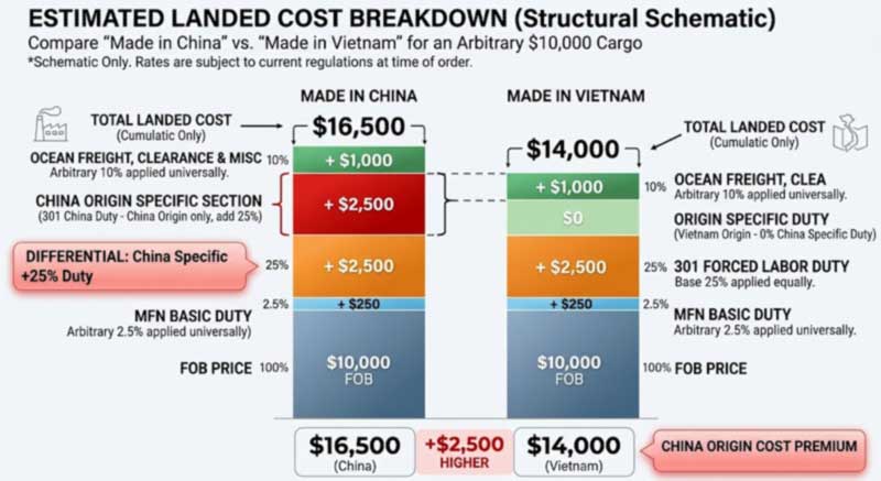 เวียดนามหรือจีน: การเลือกฐานการผลิตถุงกันน้ำในปี 2569