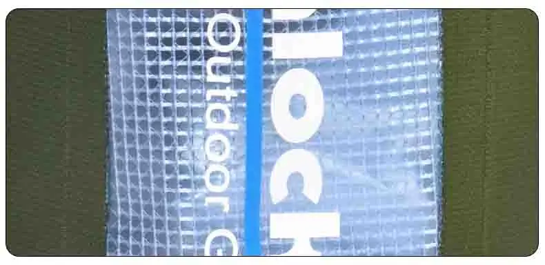 Pvc Roll Top Waterproof Dry Bag With Clear Window And Quick Release Shoulder Strap